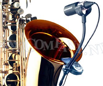 Mantel Harden Stevenson SD Systems SDS md Dynamische microfoon voor alt/tenor saxofoon :  SaxCompany.nl