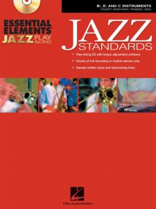 Essential Elements Jazz Play-Along; Jazz Standards (C/Bb/Eb)