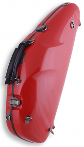 J.W. Eastman CE292 slimline fiberglas case voor altsax rood