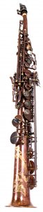 System'54 rechte Sopraansax met gebogen nek, pure brass