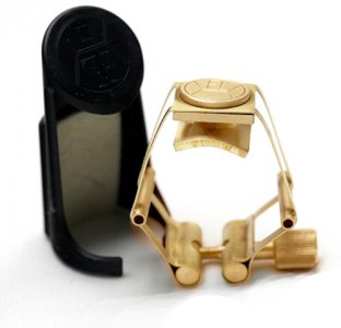 Francois Louis Pure Brass XL Brass Rietbinder voor Sopraansax