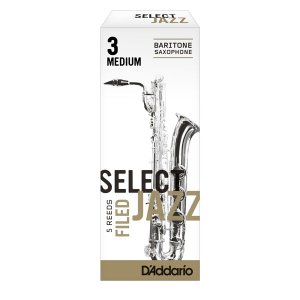 Rico D'Addario Select Jazz Filed rieten voor bariton (5 st)
