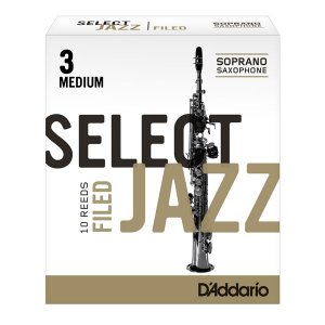 Rico D\'Addario Select Jazz Filed rieten voor sopraansax (10st)