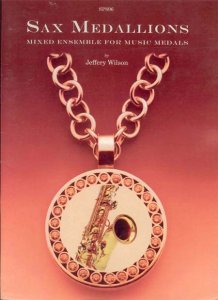 Sax Medallions; mixed ensemble for music medals
