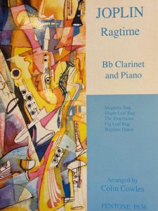 Ragtime voor Clarinet met pianobegeleiding