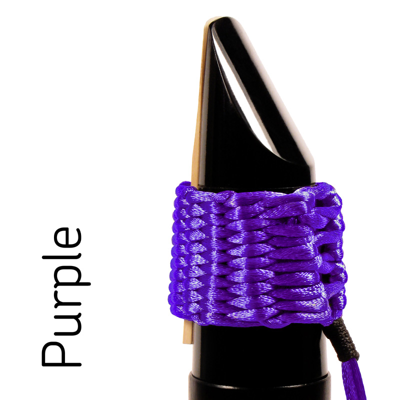 Bambú rietbinder Purple voor sopraansaxofoon - Klik op de afbeelding om het venster te sluiten