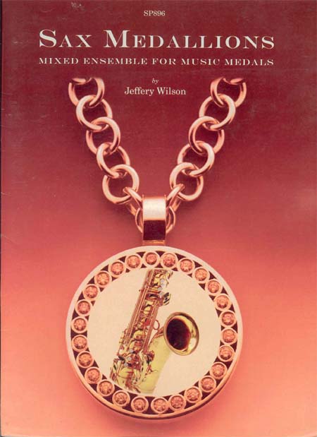 Sax Medallions; mixed ensemble for music medals - Klik op de afbeelding om het venster te sluiten