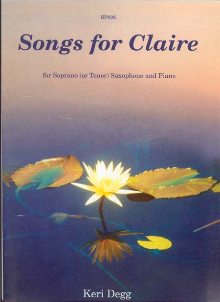 Songs for Claire (tenor of sopraan) - Klik op de afbeelding om het venster te sluiten