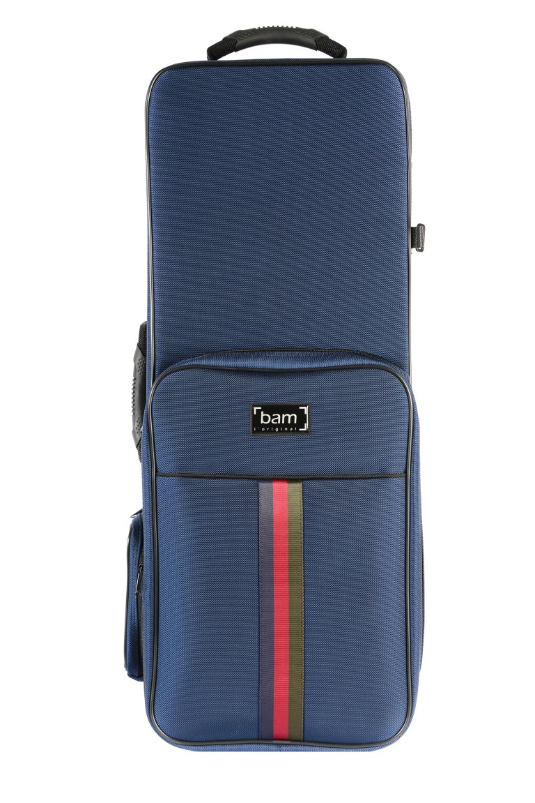 BAM Saint Germain Trekking koffer SG3022SB voor tenorsaxofoon blauw - Klik op de afbeelding om het venster te sluiten