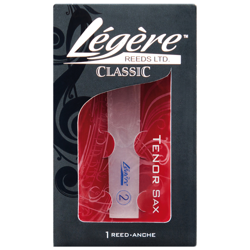 Légère Classic kunststof riet voor tenorsax (1 stk) - Klik op de afbeelding om het venster te sluiten