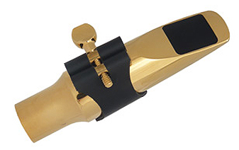 Brancher Jazz Gold Plated Mondstuk tipopening J25 voor Altsax - Klik op de afbeelding om het venster te sluiten