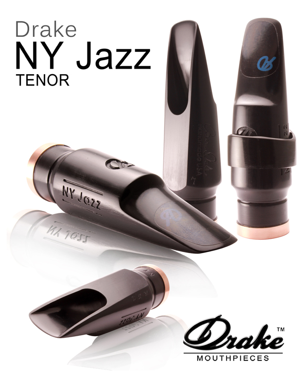 Aaron Drake 'New York Jazz' 8* Mondstuk voor Tenorsax - Klik op de afbeelding om het venster te sluiten