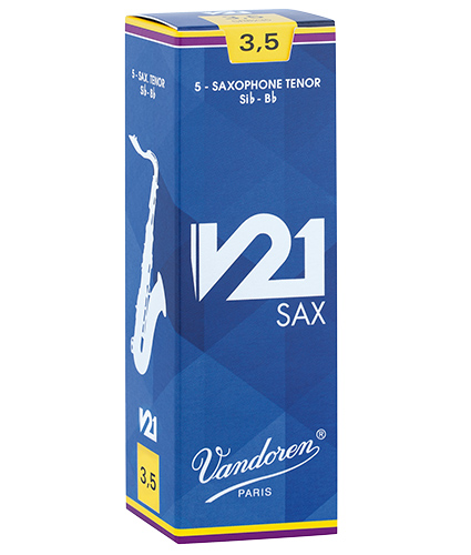 Vandoren V21 rieten voor tenorsaxofoon (5 st) - Klik op de afbeelding om het venster te sluiten
