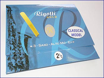 Rigotti Gold rieten voor bariton saxofoon (3 stuks) - Klik op de afbeelding om het venster te sluiten