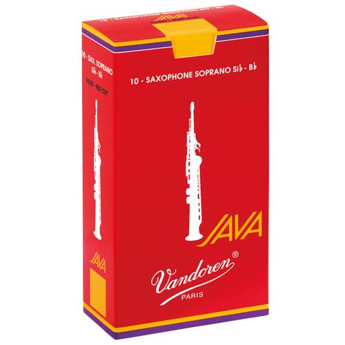 Vandoren Java Red filed riet sopraan / per stuk