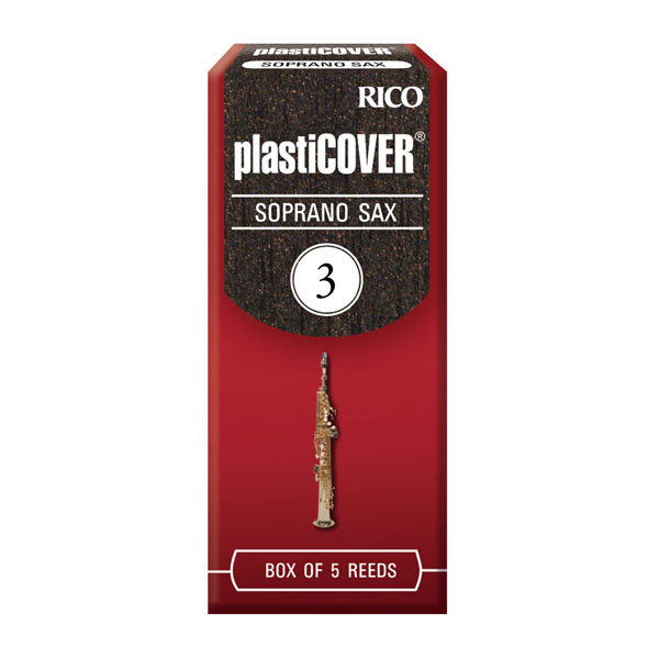 Rico D'Addario Plasticover rieten voor sopraansax (5 st)