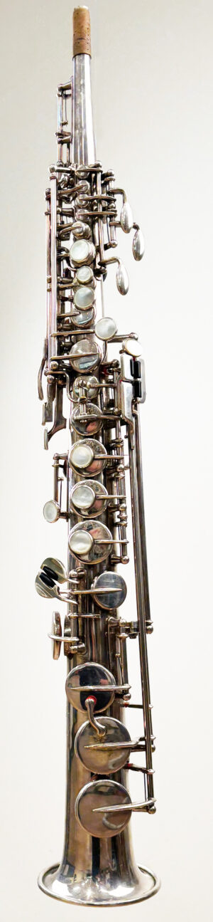 Selmer Mark VI Sopraansaxofoon Verzilverd